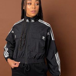 Adidas Women's Primegreen Track Jacket Black S (uk10)
